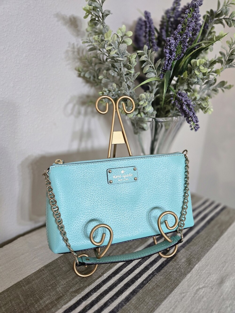 Kate Spade Wellesley Byrd Pebbled Leather Shoulder Bag